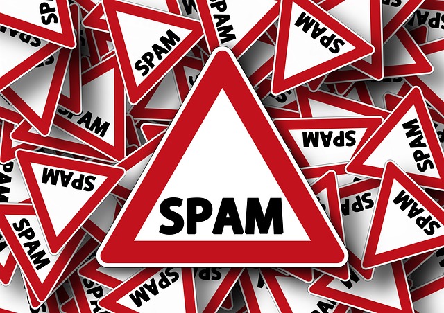 pozor na spam